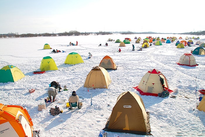 Как обогреть палатку зимой