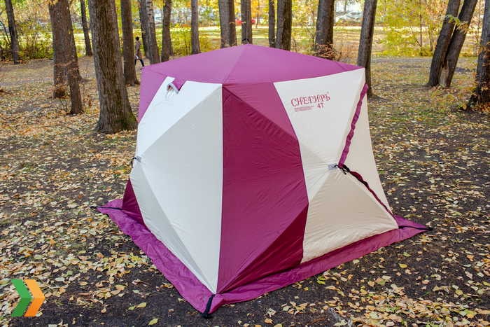 Зимняя палатка куб Cнегирь 4T