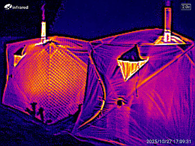 Новые палатки для бани и рыбалки MORZH NEO