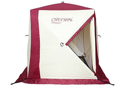 5 место. Зимняя палатка для рыбалки Куб Снегирь 4T