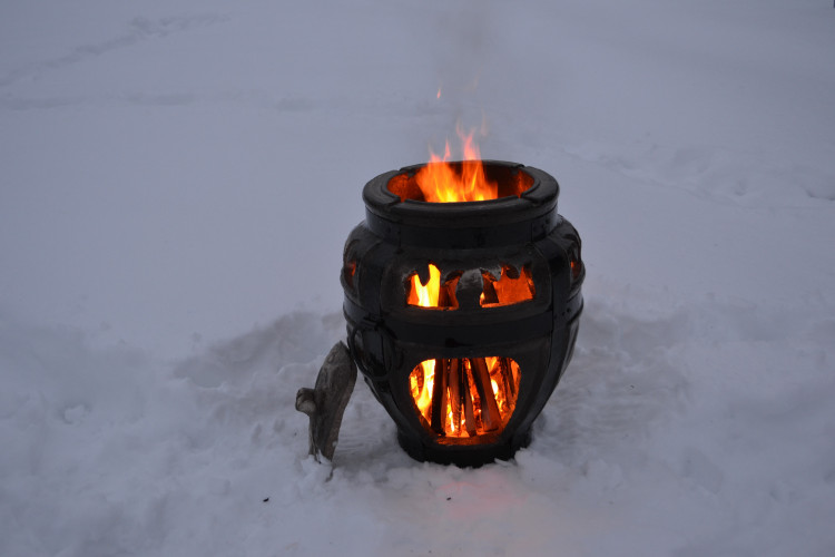Тандыр-Камин Барельеф в Екатеринбурге