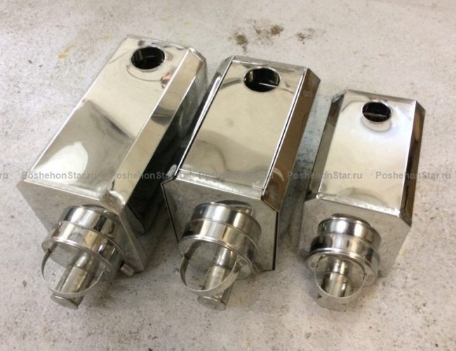 Печь пошехонка Турист 25 л с 3D экранами сталь 0,8мм в Екатеринбурге