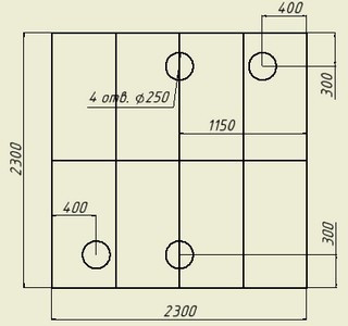 Теплый пол в палатку 230 х 230 см в Екатеринбурге