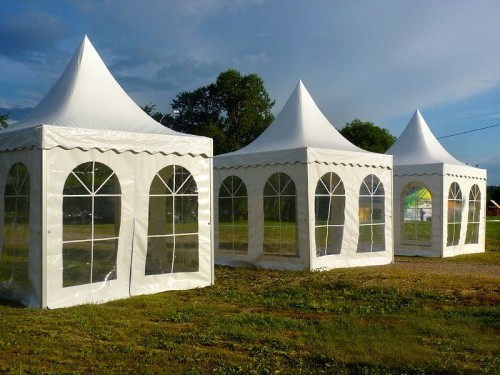 Шатер Пагода Giza Garden 5 х 5 м белый HQ в Екатеринбурге