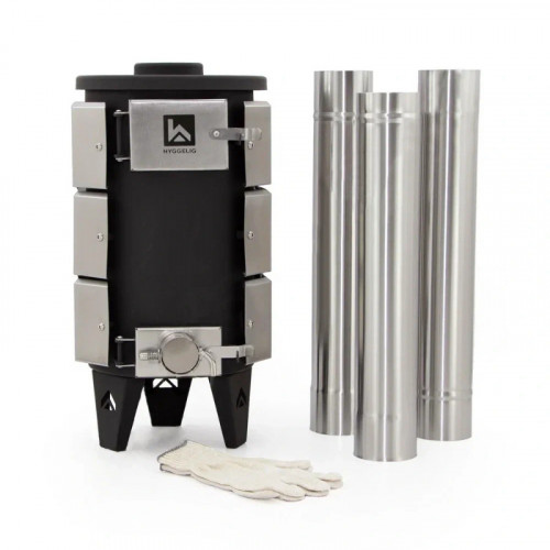 Мультитопливная походная печь Hyggelig LONGHEAT длительного горения в Екатеринбурге