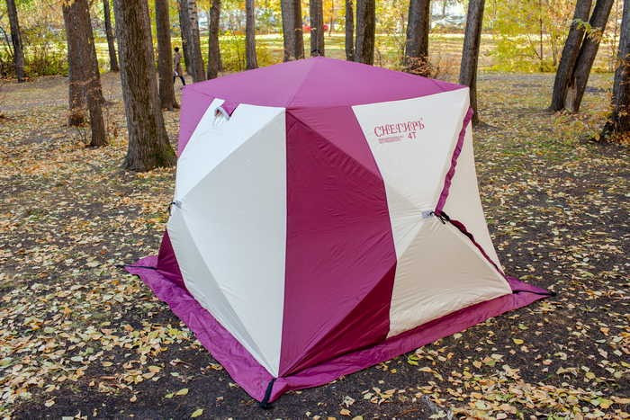 Зимняя палатка для рыбалки Куб Снегирь 4T в Екатеринбурге