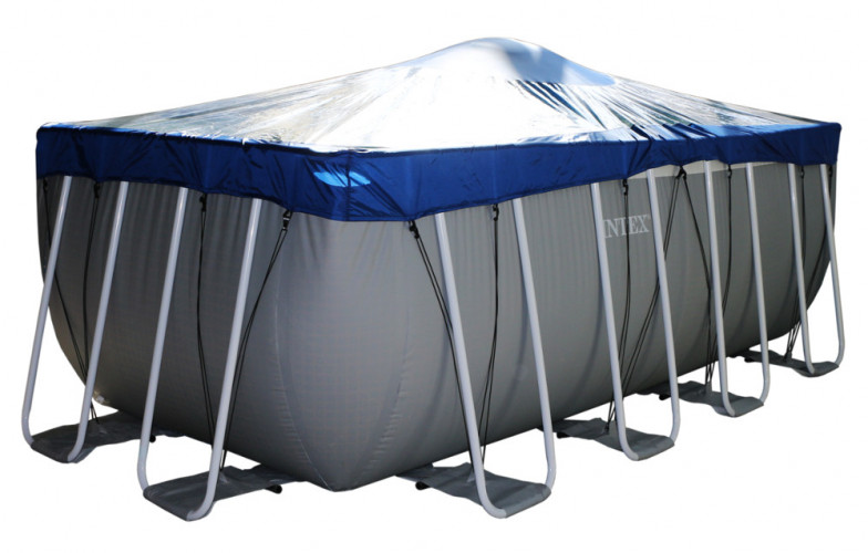 Тент для прямоугольного бассейна Intex/Bestway с надувной подушкой "Фиеста" в Екатеринбурге