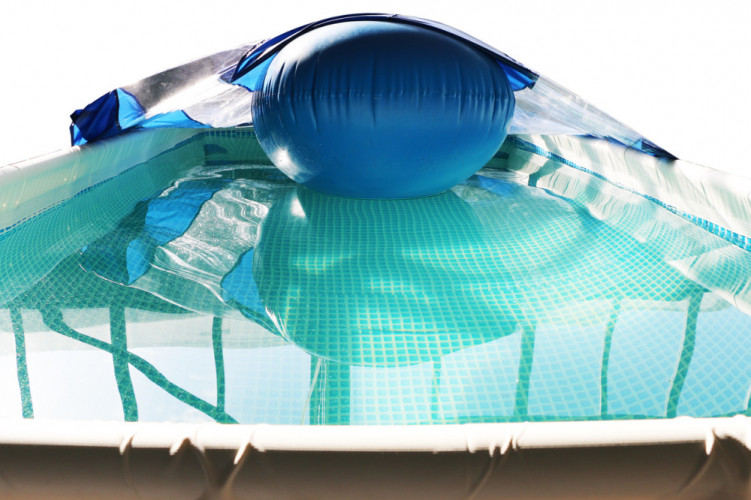 Тент для прямоугольного бассейна Intex/Bestway с надувной подушкой "Фиеста" в Екатеринбурге