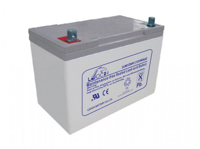 Аккумулятор Leoch DJM1290H (12 В, 90 Ач) в Екатеринбурге