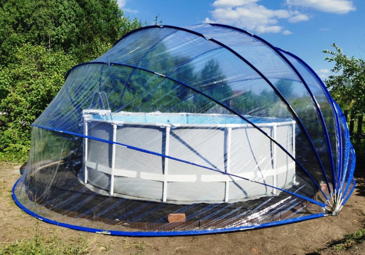 Купол-тент для бассейнов "Фиеста" в Екатеринбурге