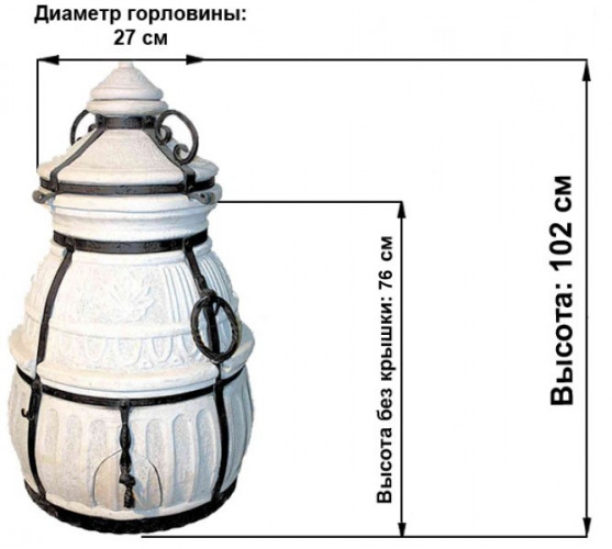 Тандыр Сармат Античный в Екатеринбурге