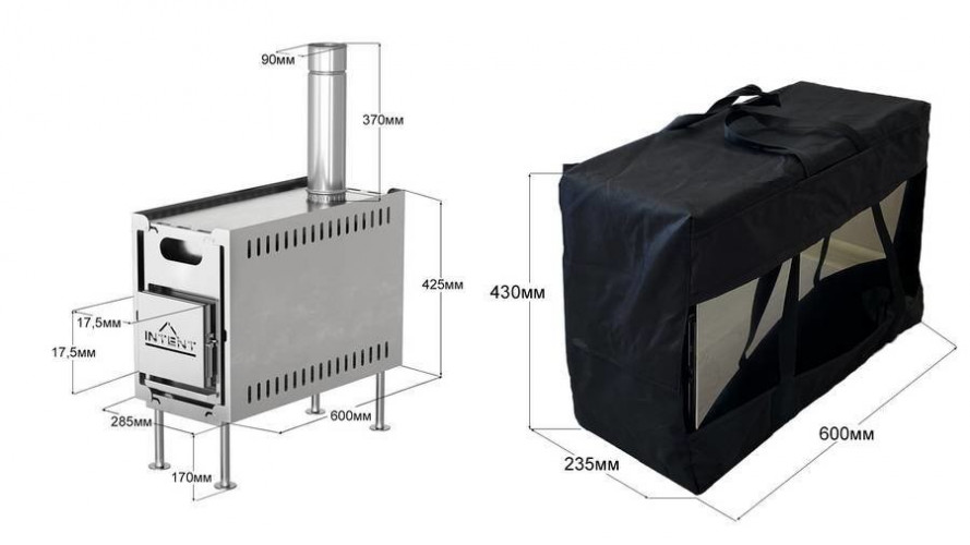 Печь банная INTENT в Екатеринбурге