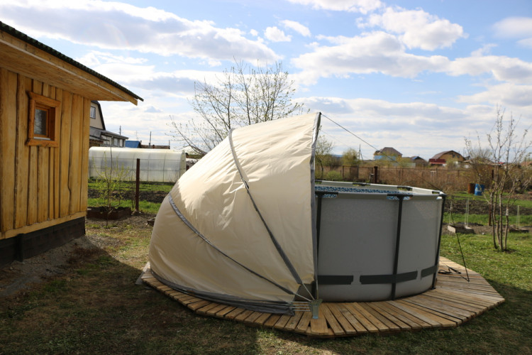 Купол-тент для бассейнов "Фиеста" КОМБИ в Екатеринбурге