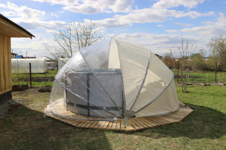 Купол-тент для бассейнов "Фиеста" КОМБИ в Екатеринбурге