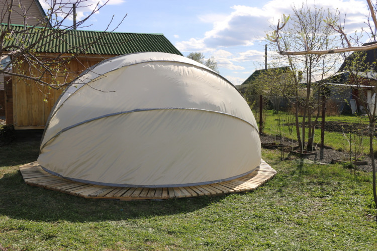 Купол-тент для бассейнов "Фиеста" КОМБИ в Екатеринбурге