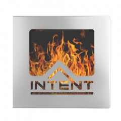 Стеклянная дверца для печи Intent