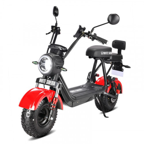 Электроскутер WHITE SIBERIA MINI R 2.0 1200W в Екатеринбурге