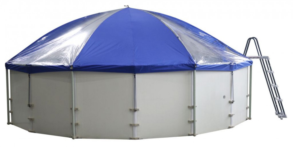 Подъемный тент-навес для бассейна "Фиеста" в Екатеринбурге