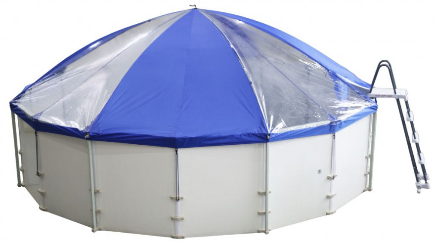 Подъемный тент-навес для бассейна "Фиеста" в Екатеринбурге