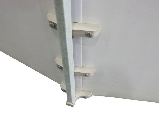 Подъемный тент-навес для бассейна "Фиеста" в Екатеринбурге