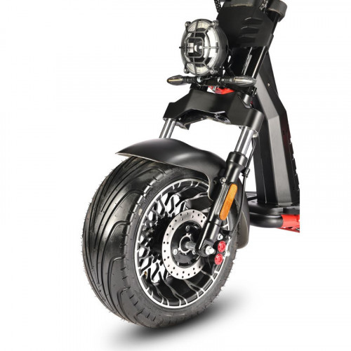 Электроскутер WHITE SIBERIA PRO BLACK EDITION 5000W в Екатеринбурге