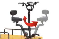 Грузовая электрическая тележка RuTrike СКЛАД 2500 NEW