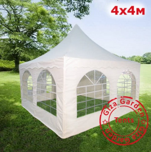 Шатер Пагода Giza Garden 4 х 4 м белый в Екатеринбурге