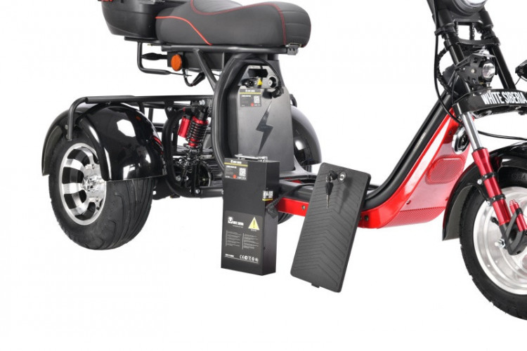 Электроскутер White Siberia PRO TRIKE 3000W в Екатеринбурге