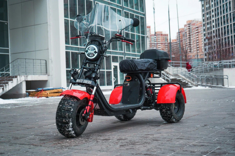 Электроскутер White Siberia PRO TRIKE 3000W в Екатеринбурге