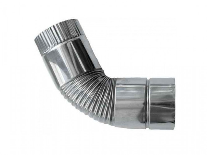 Сегмент трубы угол 45° d-80 мм.(нерж.)Инвент в Екатеринбурге