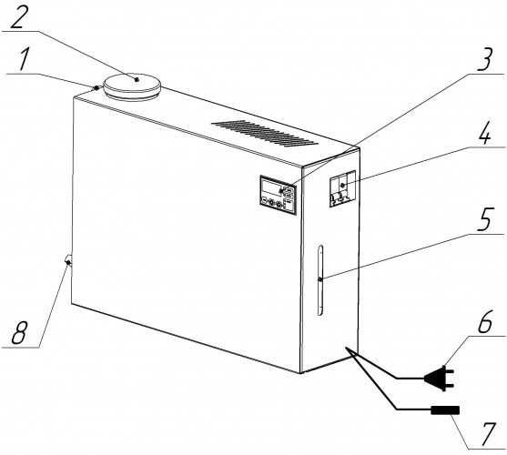 Парогенератор ПГН EVRO 2 кВт в Екатеринбурге