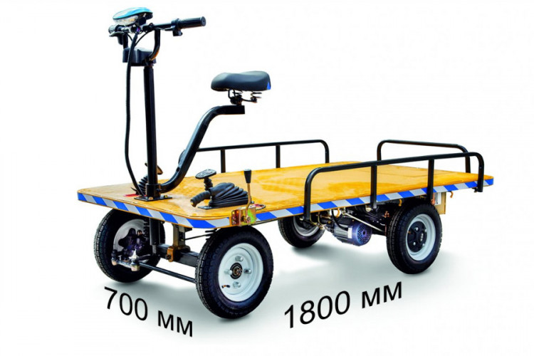 Грузовая электрическая тележка RuTrike СКЛАД 1800 в Екатеринбурге