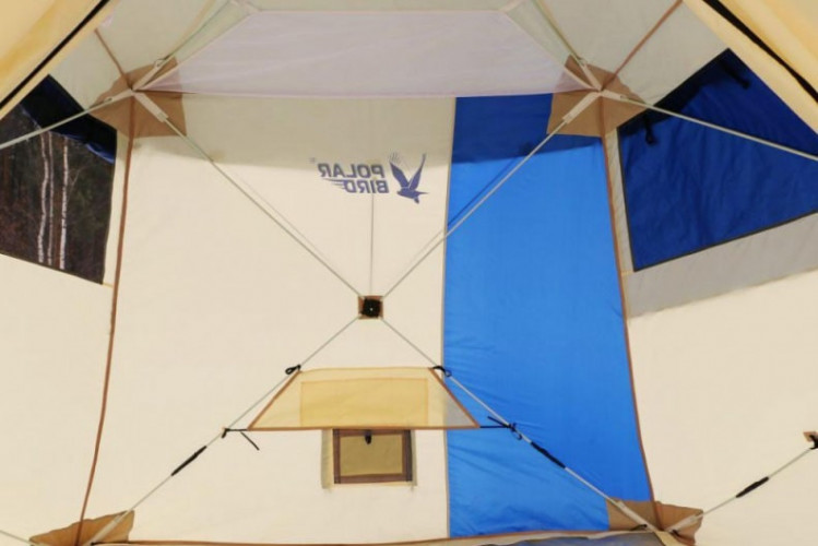Шатер-тент Polar Bird 4SK Long + Тент-навес в Екатеринбурге