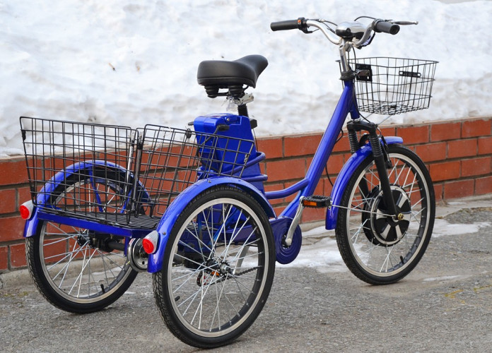 Электровелосипед Eltreco GM Porter 3х колесный в Екатеринбурге