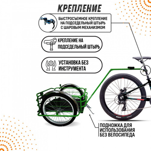 Велоприцеп Кузовок 2.0 в Екатеринбурге