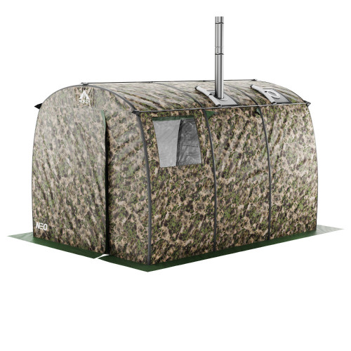 Мобильная баня-палатка МОРЖ MAX NEO в Екатеринбурге