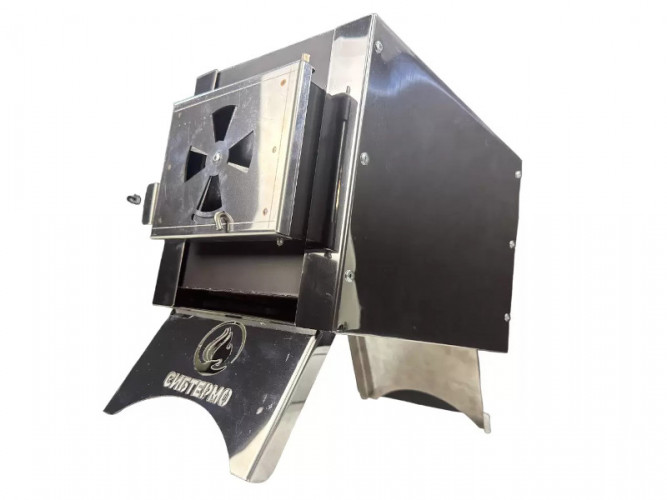 Печь дровяная Сибирка средняя из нержавейки  в Екатеринбурге