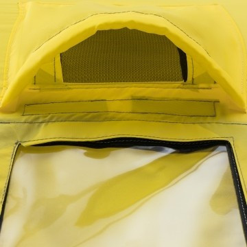 Палатка для рыбалки Helios Куб 1,5х1,5 желто/серый в Екатеринбурге