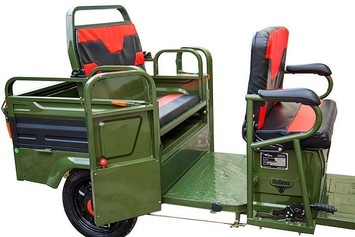 Грузовой электрический трицикл RuTrike Вояж П Трансформер в Екатеринбурге
