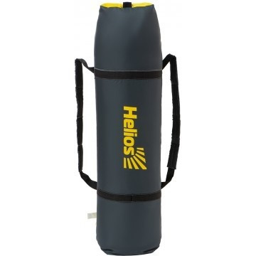 Палатка для рыбалки Helios утепл.Куб 1,5х1,5 желтый/серый в Екатеринбурге