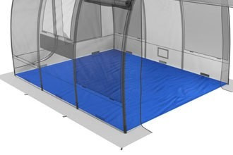 Пол из тарпаулина для палатки бани МОРЖ МАХ-МОРЖ Шатёр в Екатеринбурге