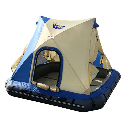 Надувной плот-палатка Polar bird Raft 260+слани стеклокомпозит в Екатеринбурге