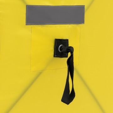 Палатка для рыбалки Helios Куб 1,8х1,8 желтый/серый в Екатеринбурге