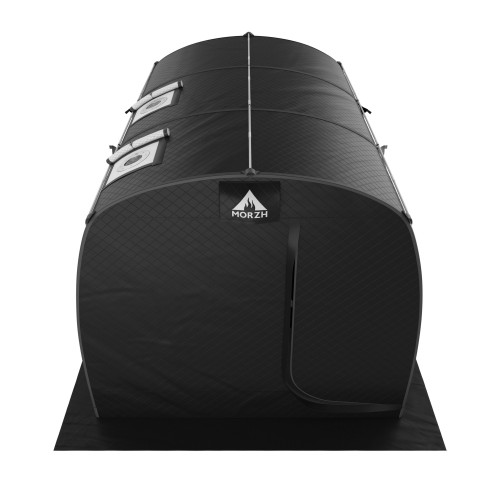 Мобильная баня-палатка МОРЖ Max (Черный) в Екатеринбурге