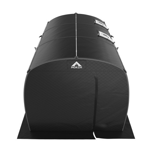 Мобильная баня-палатка МОРЖ Max (Черный) в Екатеринбурге