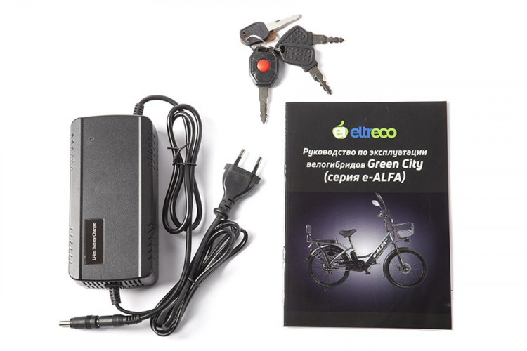 Электровелосипед  Green City e-ALFA NEW для курьеров в Екатеринбурге