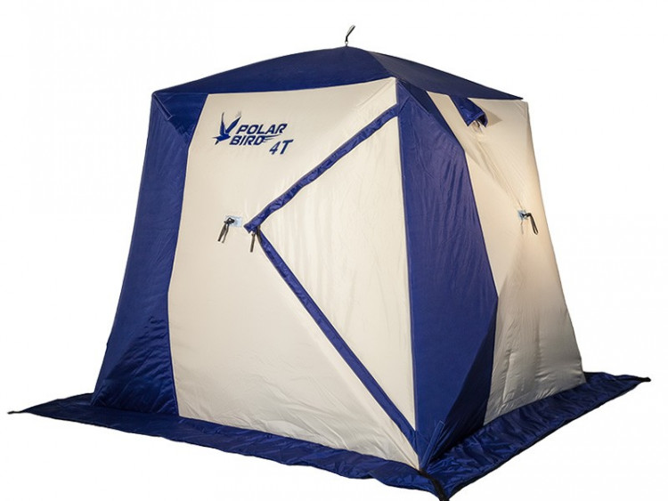 Надувная зимняя палатка с печкой для ночевки | Полную информацию о полярной палатке с подогревом можно узнать здесь