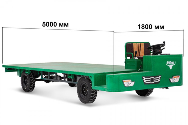 Грузовая электрическая тележка Rutrike БАЗА в Екатеринбурге