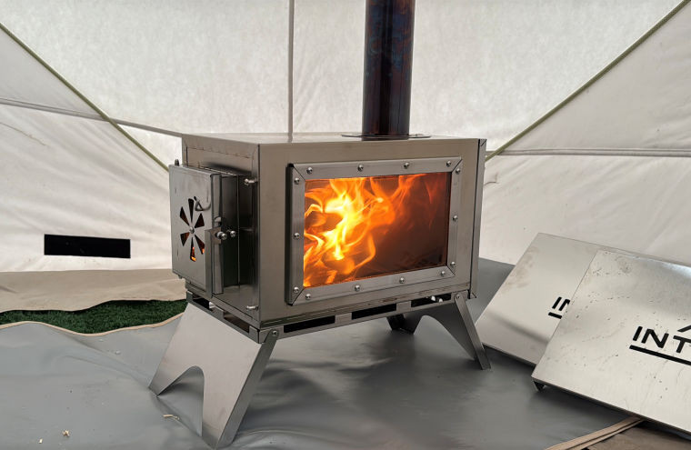 Печь походная INTENT FISHER XL Камин в Екатеринбурге