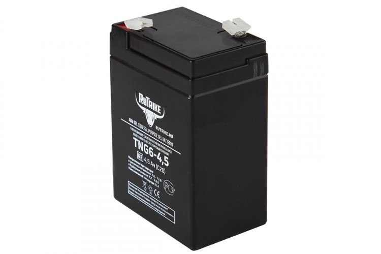 Тяговый гелевый аккумулятор RuTrike TNG 6-4,5 (6V4,5A/H C20) в Екатеринбурге